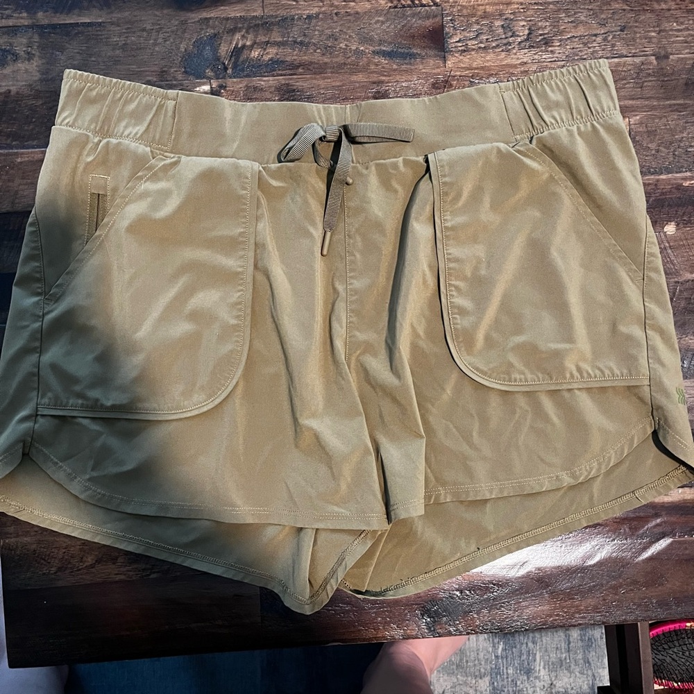 All in Motion Women's Athletic Shorts - Tan